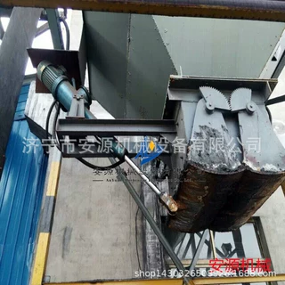 砂石卸料装车闸门 料仓放料电液动鄂闸门 DEZ-500电液鄂式放料阀