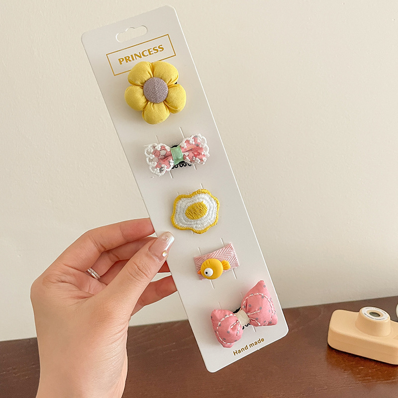 Niñas no lastiman el cabello lindo lindo abrazadera de pelo de sudor para bebés, cabello para bebés pequeños