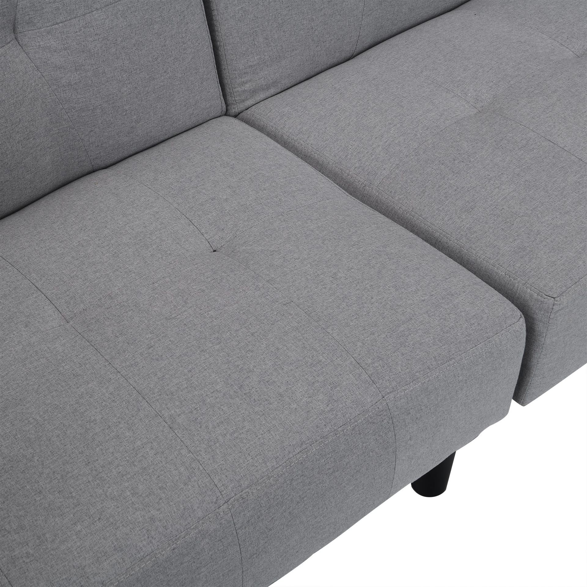Sofá cama de tela simple en el viento vivienda doble altavoz sofá sala de estar sofá de alta resiliencia