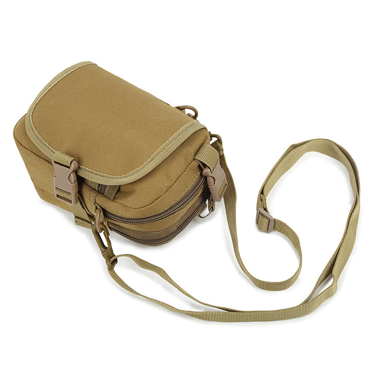 Cross-border deportes al aire libre y el ocio crossbody accesorio bolsa resistente a la rotura Oxford tela material de camuflaje bolsa táctica para los aficionados militares