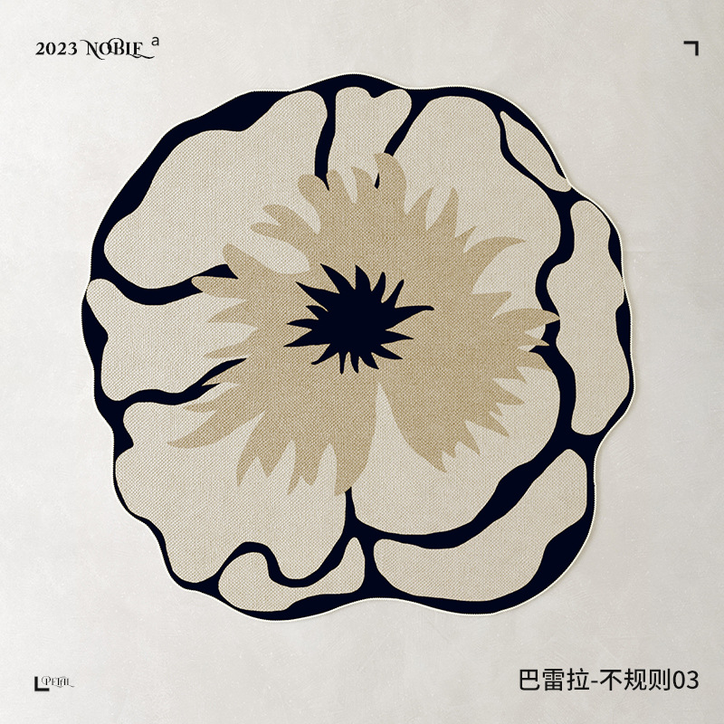 Alfombra de oficina redonda europea sala de estar sofá mesa de té mantas de estudio cojín de silla giratoria cojín de asiento de cama cojín de cama