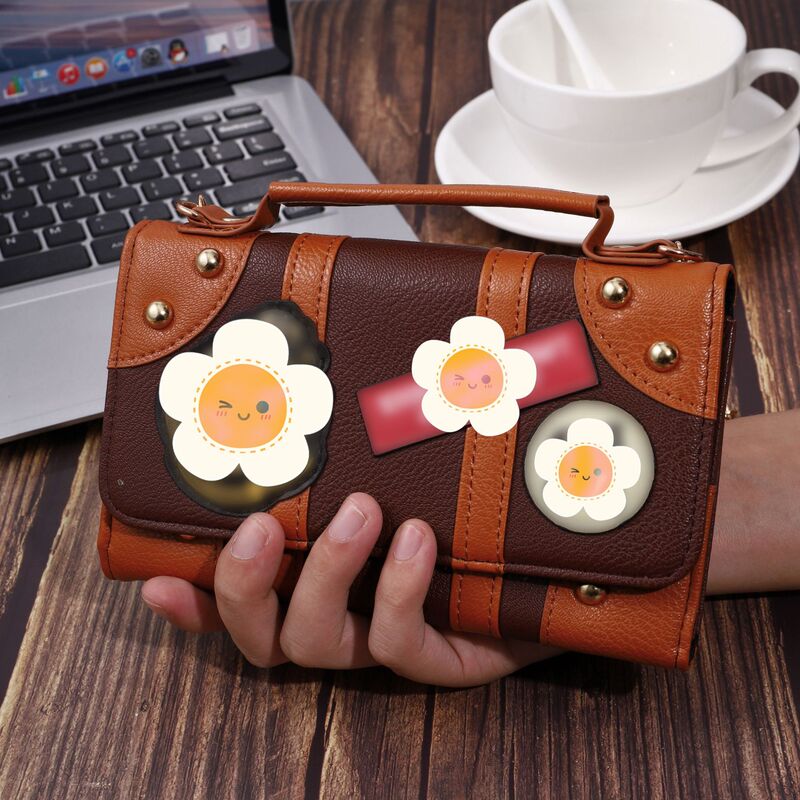 HP peripheral Potter wallet hogworth chain bag shoulder crossbody mobile phone women's bag PU card bag case