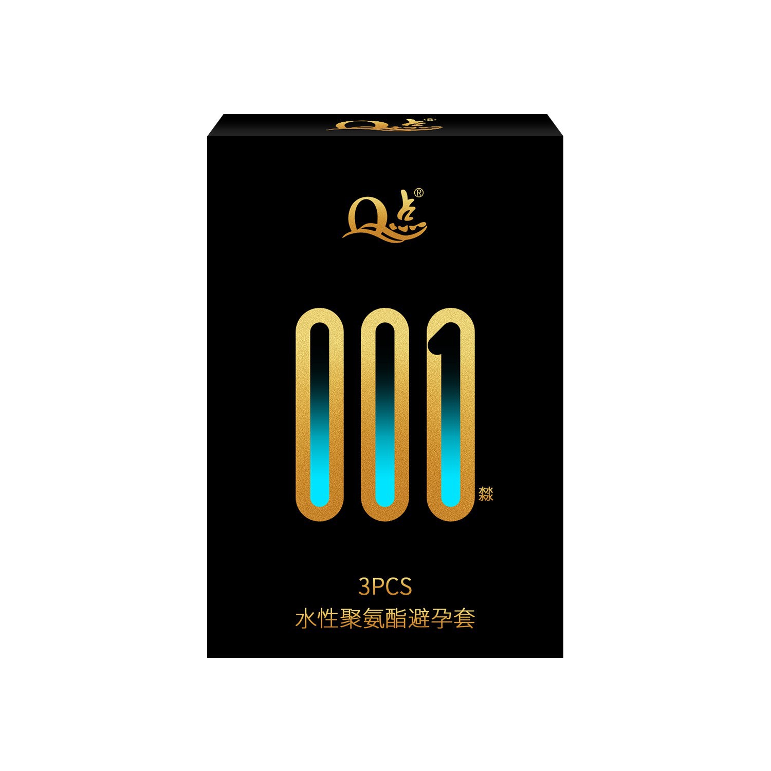 Jelly box-ice-feeling polyurethane 001 [1 box of 3 pieces]