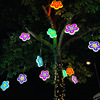LED梅花灯户外防水庭院围栏公园街道工程亮化挂树装饰灯彩灯串|ru