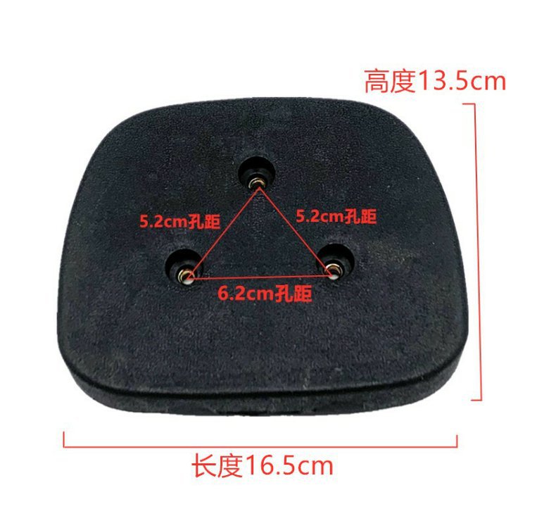 Small Turtle Car Electric Vehicle Sponge Backrest Rear Shelf Single Backrest Accessories Battery Car Little Sheep Rear Cushion Backrest