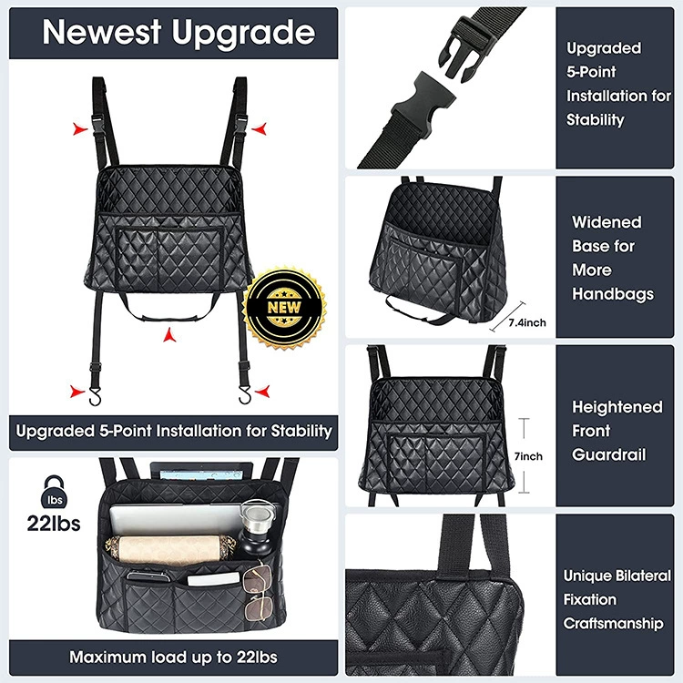 Черный багажник Four Seasons Pad Автомобильный карман Рекламная акция не может использовать складной задний подвесной ящик для хранения для автомобиля