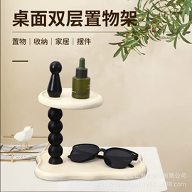 收纳架;盘;木质工艺品