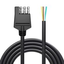 ��������4*18AWG��о��܇���D3PIN�㽶�^����Ƥ��܇4P��܇��