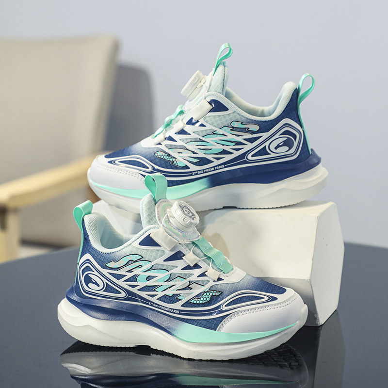 Zapatillas Deportivas de Malla para Niños Transpirables y Antideslizantes para Correr