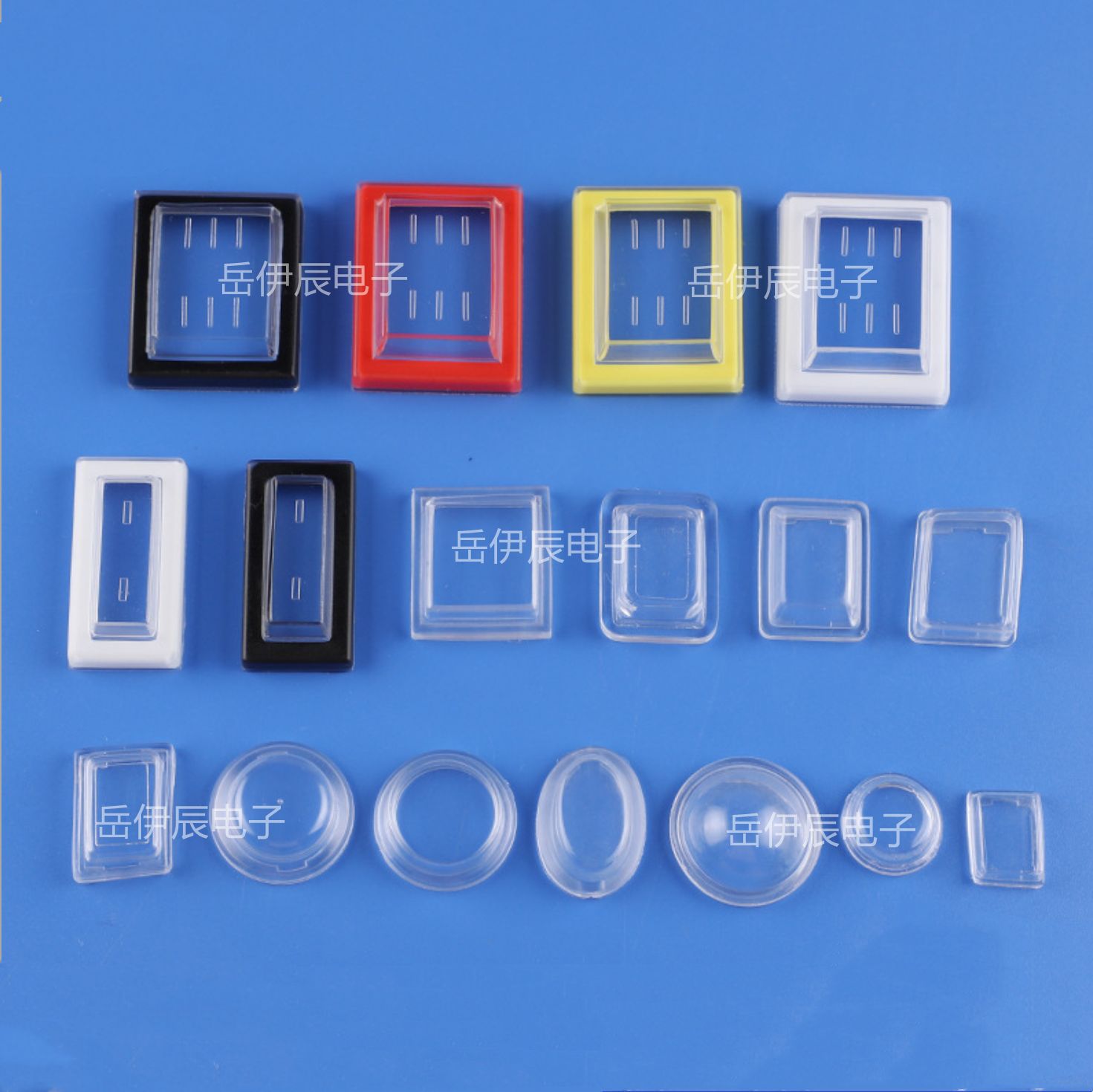 KCD1-2-3-4船型开关防水帽圆形方形椭圆形船型开关防水罩KCD11