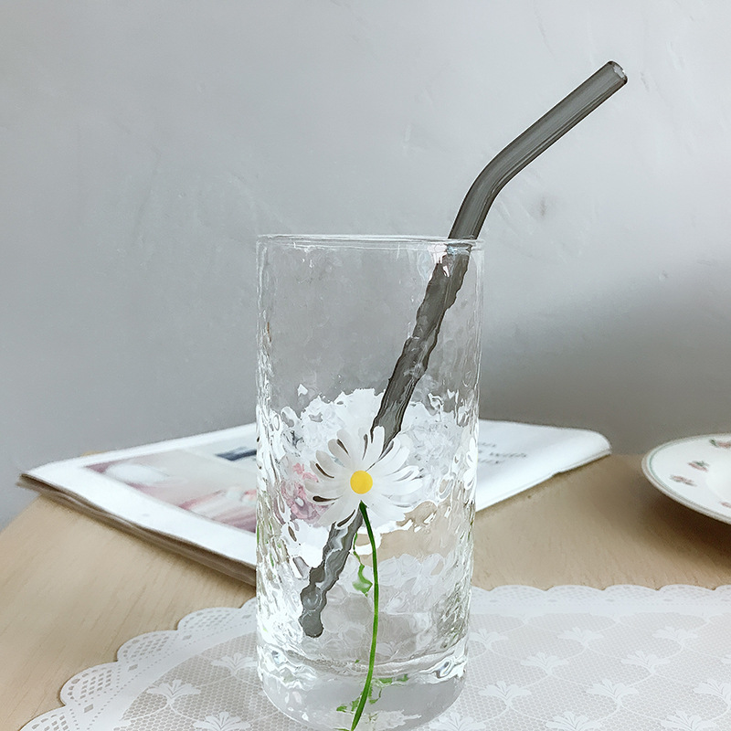 15g Weight Straw, stirring rod Kitchen and drinking utensils 1 Piece Quantity Daily Occasion Glass Material Solid Color Pattern Casual Style Casual Solid Color Glass Straw Stirring Rod 1 Piece 6