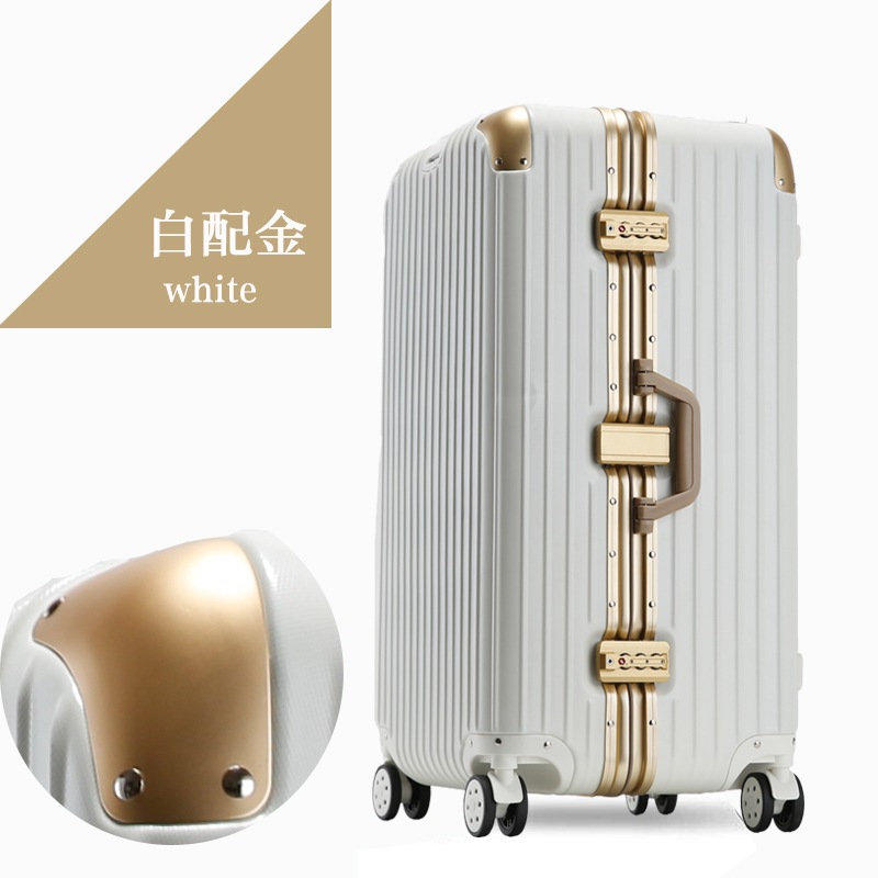 Equipaje caja de carro de gran capacidad Caja de marco de aluminio de gran tamaño caja de contraseña de envío caja de equipaje bolsa grande caja de 28 pulgadas 60