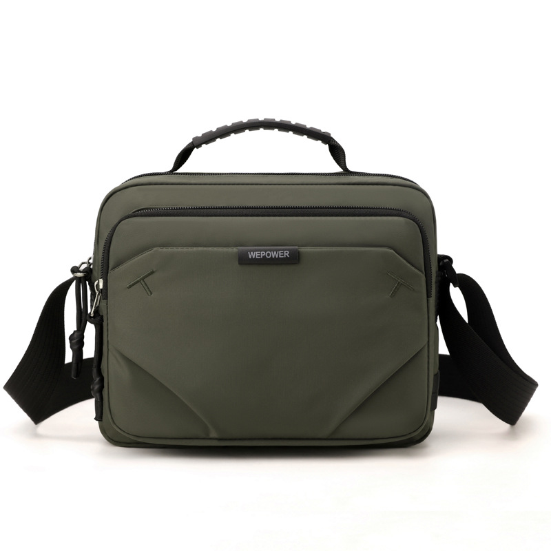 WEPOWER nuevo tipo de alta sensación de bolso de hombro multicapa de viaje de negocios bolso de hombro portátil de viaje