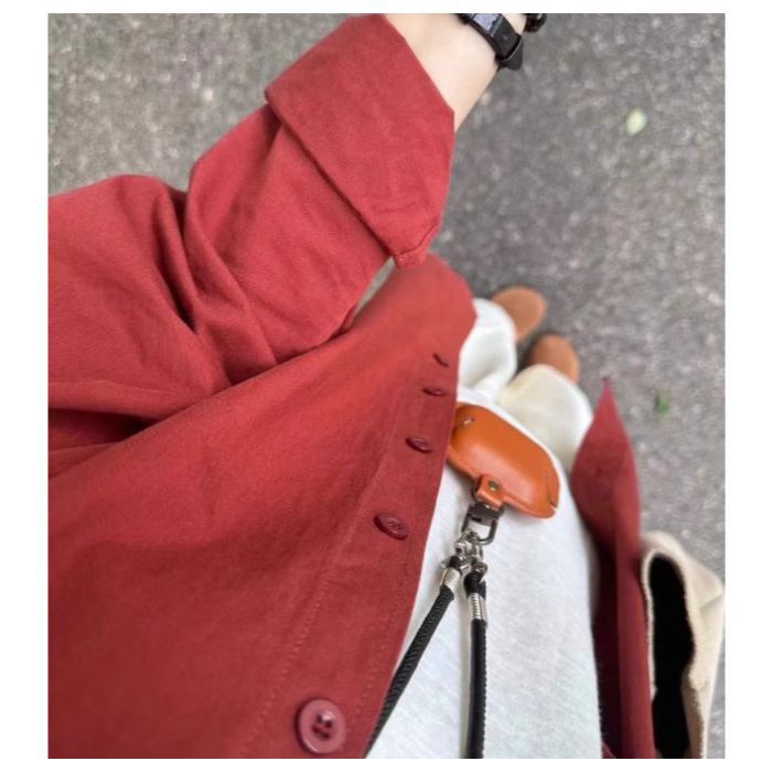 Brick red
