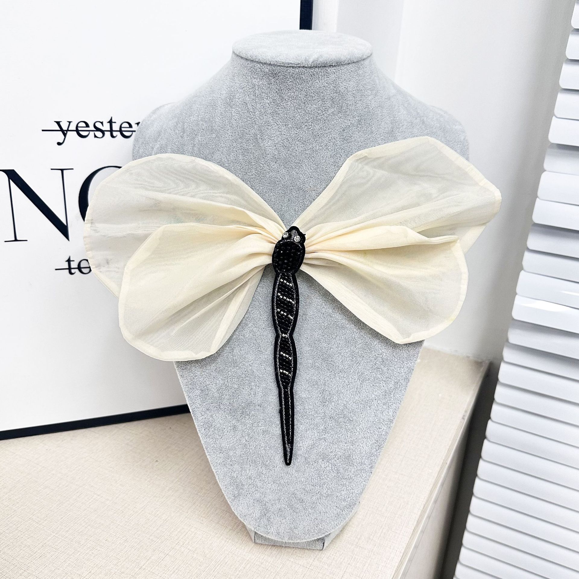 Cuello tridimensional cuentas dragón tela accesorios collar flores ropa infantil decoración vestido vestido vestido de baile vestido accesorios vestido image 4