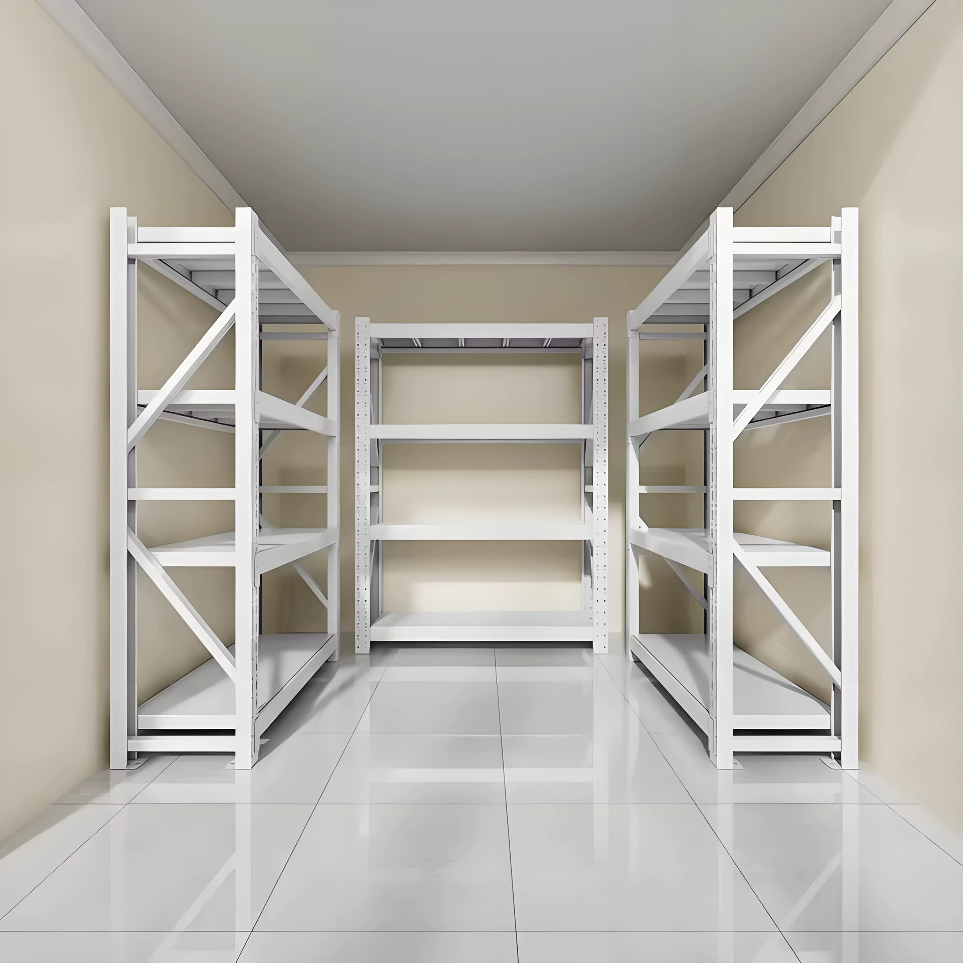Household light butterfly hole shelf multi-layer adjustable storage rack supermarket display warehouse express sorting storage rack