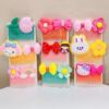 Children's hair accessory, hairgrip, bangs with bow, hairpins, wholesale