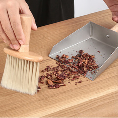 Beech soft bristle mechanical keyboard brush laptop keyboard cleaning brush gap dust cleaning brush artifact