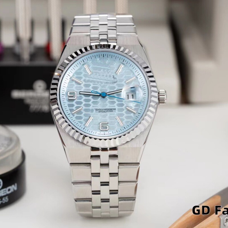 Laojia's New Diary Series Men's Fully Automatic Mechanical Watch Steel Belt Drop Shipping