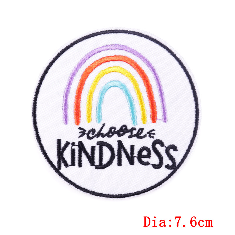 8g Weight Clothing Sticker Patches Classification 1 Piece Quantity Embroidery thread Material Letter Pattern Simple Style, Classic Style Style 1 Piece Simple Style Classic Style Letter Embroidery Thread Clothing Sticker Patches 2