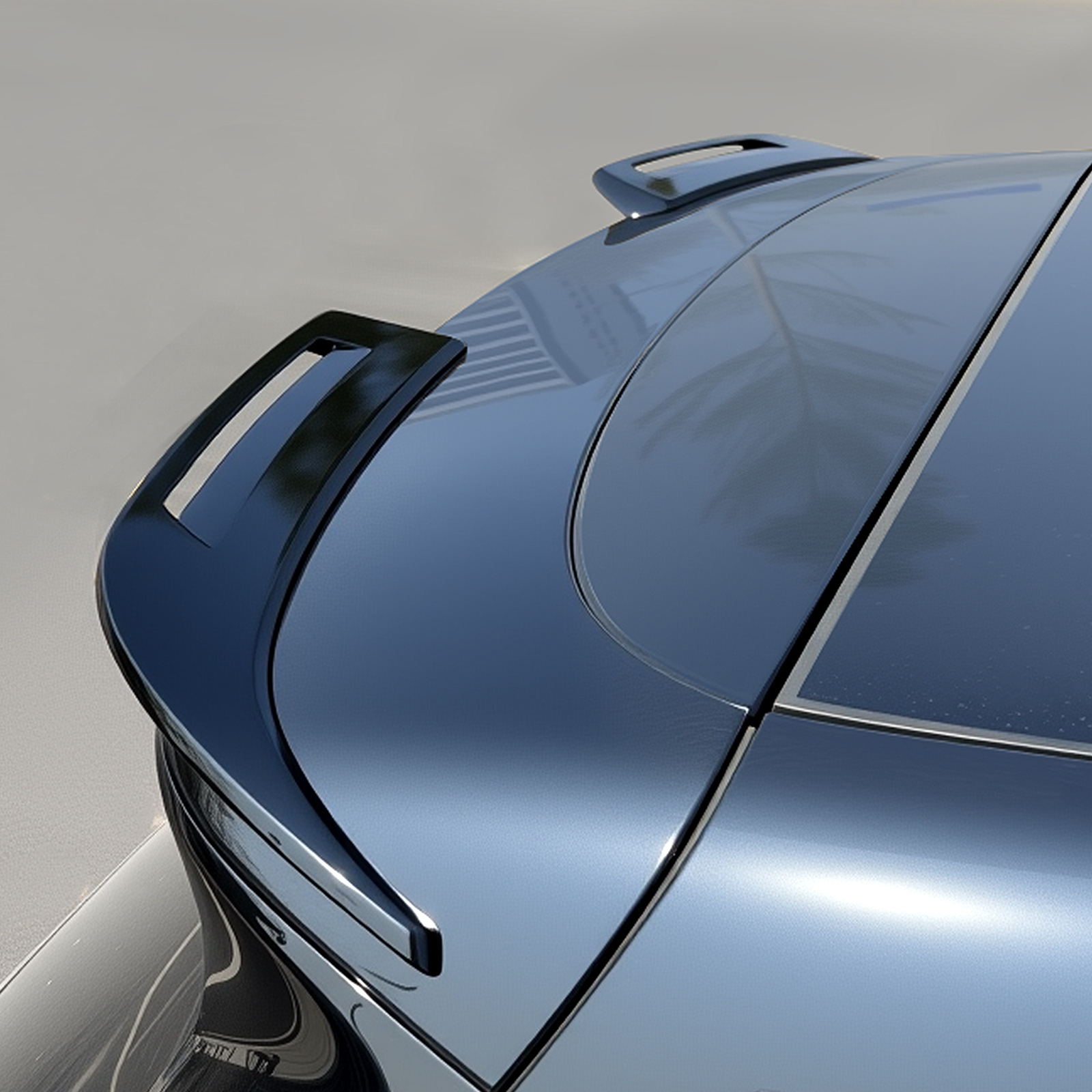 Suitable for Ideal L6/7/8/9 Sports Large Rear Wing Pressure-Free Trunk Spoiler Decoration