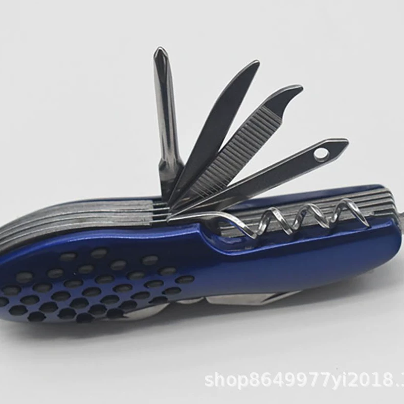 Creative universal travel foldable knife stainless steel, direct factory sales, Birthday gift