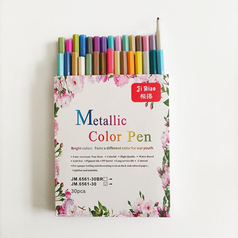 Amazon 36 colores traje transfronterizo Venta caliente acuarela pluma lavable niños cepillo marcador arte gancho pluma