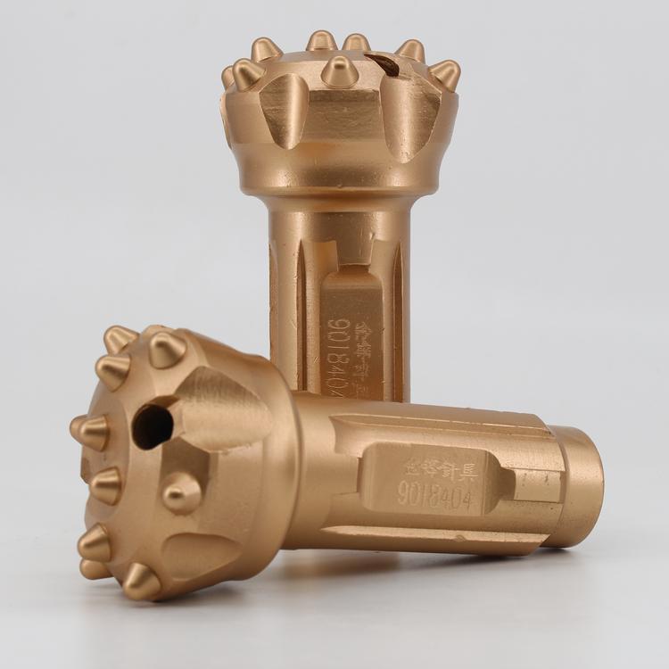 高风压潜孔钻头 潜孔钻头 螺纹钎头 球齿钎头 马蹄型钎头