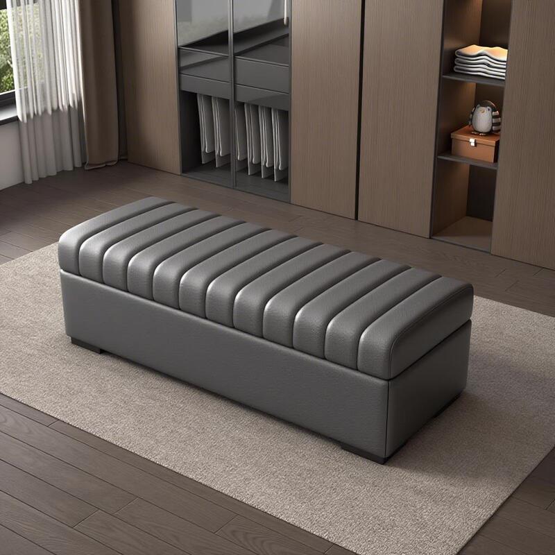 Entrance Door Storage Shoe-Changing Stool, Bedroom Bed-End Stool, Clothing Store Fitting Room, Rest Area, Long Leather Art Sofa Stool Entrance Door Storage Shoe-Changing Stool, Bedroom Bed-End Stool, Clothing Store Fitting Room, Rest Area, Long Leather Art Sofa Stool