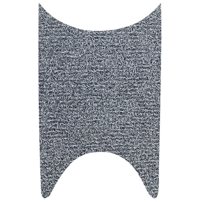 Suitable for Aima Aiduo Tr1.0 Electric vehicle foot mat - black-and-gray-silk-loop-floor-mat