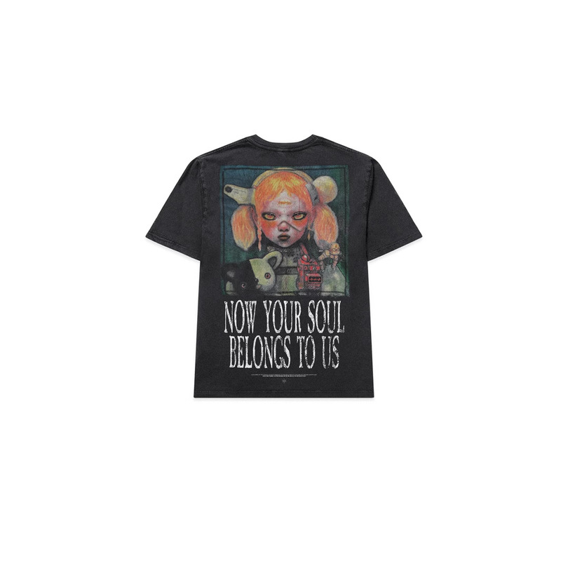 Bring Me The Horizon NEX GEN Leap Horizon Punk Girl Washed Vintage T-Shirt