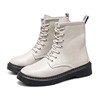 Martens, breathable polyurethane low boots English style platform, British style