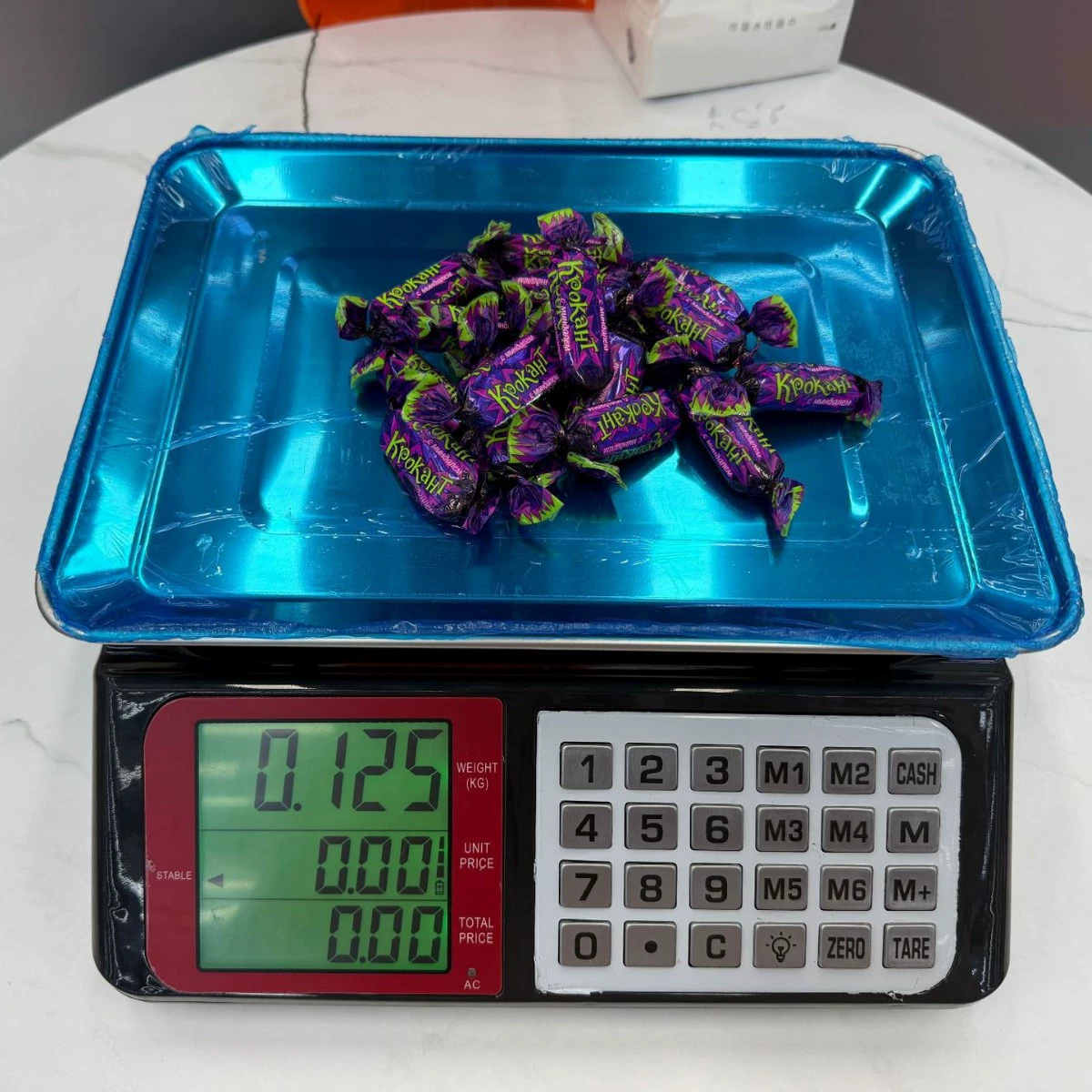 Встроенная коммерческая весовая шкала с большим экраном, внешняя торговля, оптовая продажа, весы для фруктов и овощей, весы для фруктов, 40 кг, весы для мяса, весы для прилавка, цифровые весы