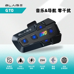 Blaise Gt1 0m İnterkom Dəbilqə Bluetooth Motosiklet Dəbilqə Bluetooth Qulaqlıq