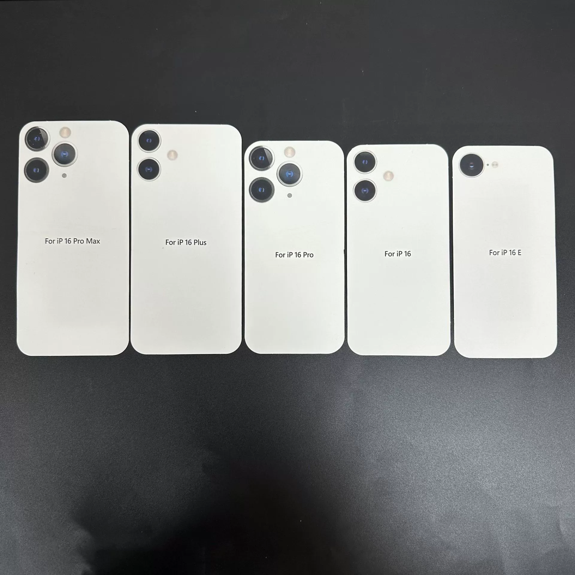 Новый чехол для мобильного телефона Apple 17 16 pro max 15 plus, картонная упаковка, защитный чехол, односторонняя модельная карта