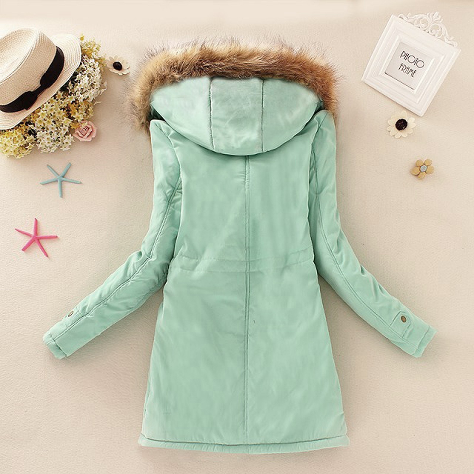 Chaqueta de invierno de gran tamaño para mujer – abrigo cálido y elegante de temporada