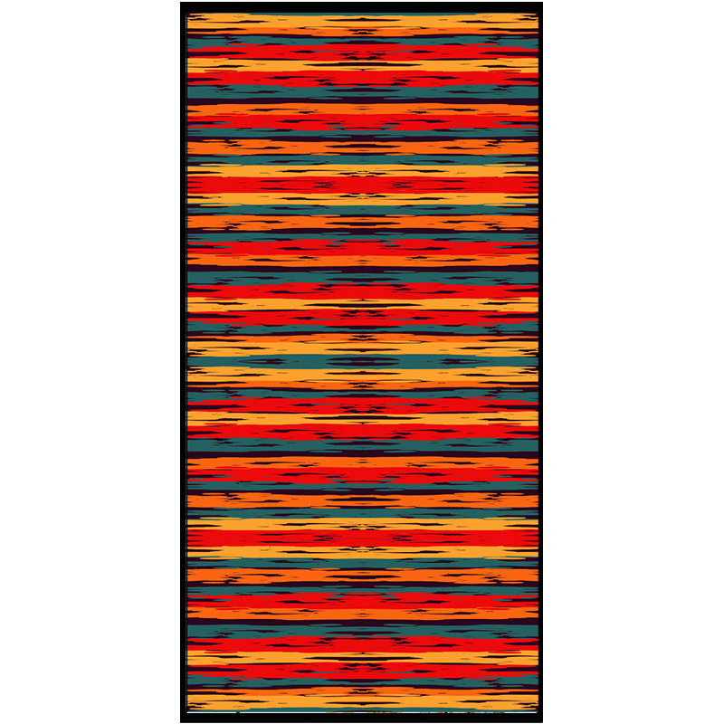 Toalla de baño de transferencia térmica de fibra ultrafina personalizada del fabricante Impresión completa Toalla grande Toalla de playa de impresión transfronteriza