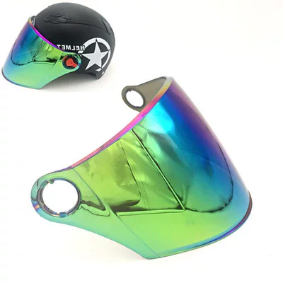 Suitable for motorcycle helmet lenses, Dəbilqə (Kaska) aksesuarları - 30-aperture-uv-protection-colorful