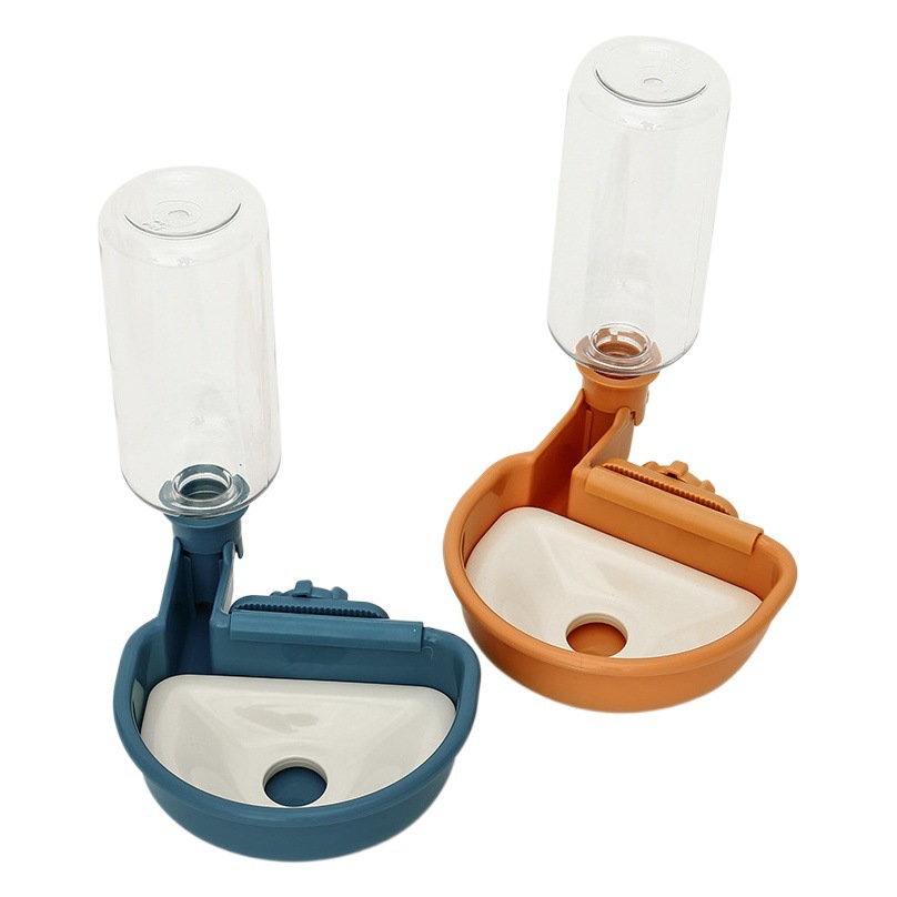 Gato colgando dispensador automático de agua que no fluye botella de bebida Peluche colgando hervidor alimentador de agua perro gato suministros