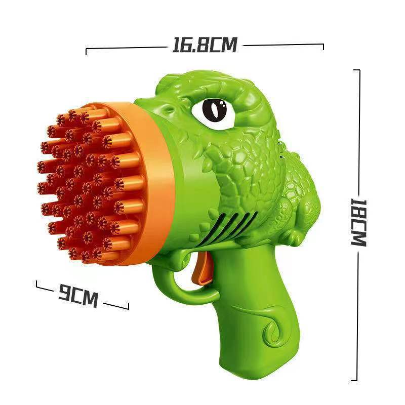 Máquina de burbujas para niños juguetes en línea popularidad de mano Gatlin pistola de burbujas automática transfronteriza regalos al por mayor