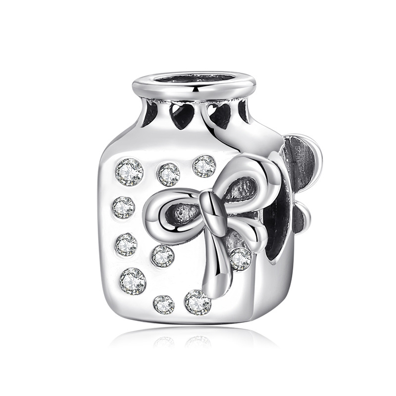 Diy pendant Christmas sterling silver pendant MAGIC CHARMS women's bracelet diy beaded silver jewelry accessories_voghion.com