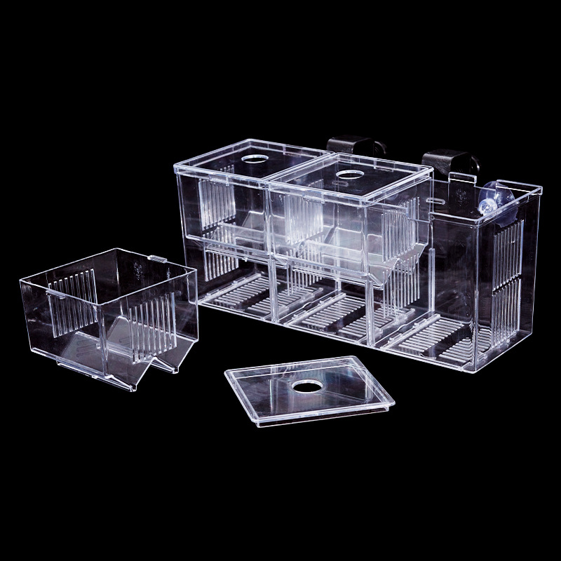 Caja de aislamiento de incubación tipo placa transparente caja de alimentación caja de incubadora Douyu caja gancho caja Madre y niño