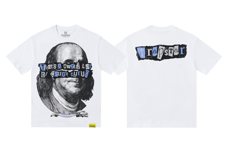 あれ。 SA AWFUL LOT OF COUGH SYRUP メンズ ヒップホップ ラップコラボ 半袖Tシャツ|undefined