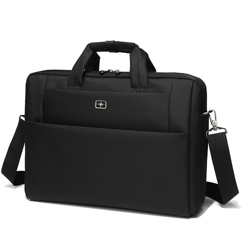 스위스 컴퓨터 가방 남성용 핸드백 15.6inch 17.3inch 노트북 가방 서류 가방 싱글 숄더 크로스백