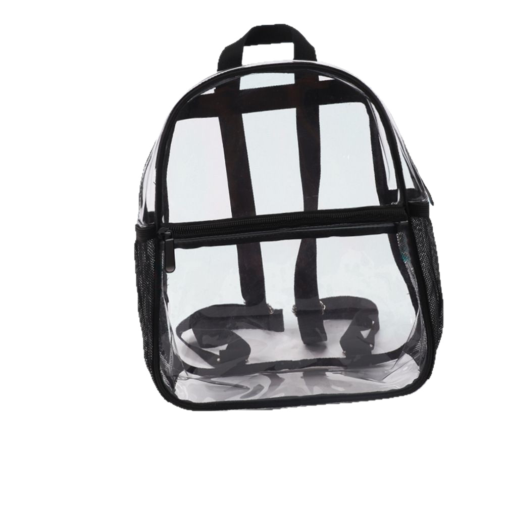 Mochila de pvc transparente de Amazon transfronteriza, mochila impermeable de alto valor, mochila transparente, almacenamiento deportivo de viaje
