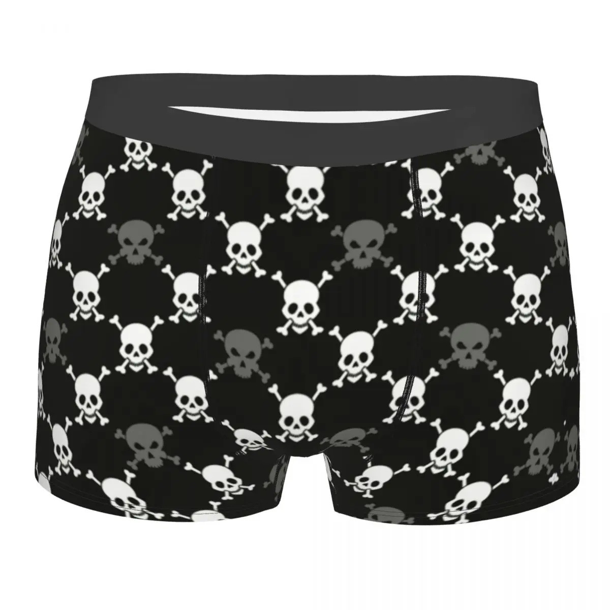 Teclas de piano transfronterizas impresas 3D pantalones cortos de casa para hombres estampados calzoncillos bóxer transpirables casuales para hombres MP01