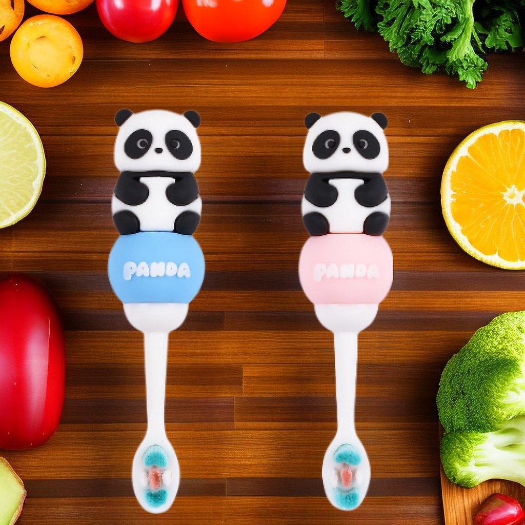 Children's toothbrush baby cartoon cute soft fine hair tooth protection small head milk toothbrush independent packaging manufacturers wholesale