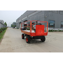 建筑工程电动式作业平台 遥控式液压升降车 座驾式四轮作业车