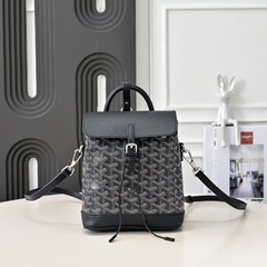 原厂狗牙Goyard Alpin迷你双肩背包翻盖mini手提单肩斜挎包背包