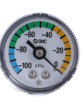 原装SMC负压表真空100kpa真空表指针GZ46-K-01 GZ46-K-01M-C